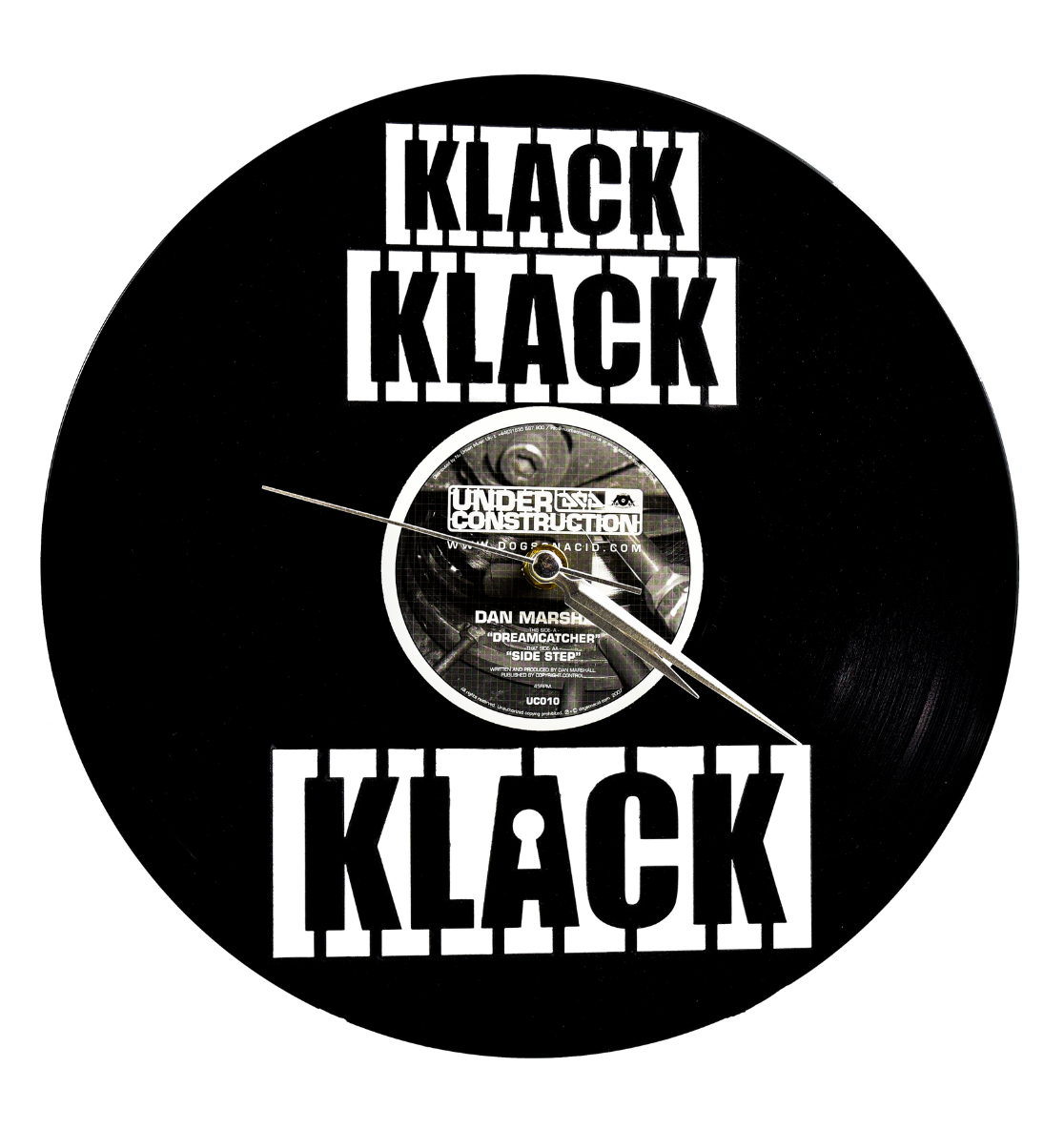 KLACK KLACK KLACK Wanduhr