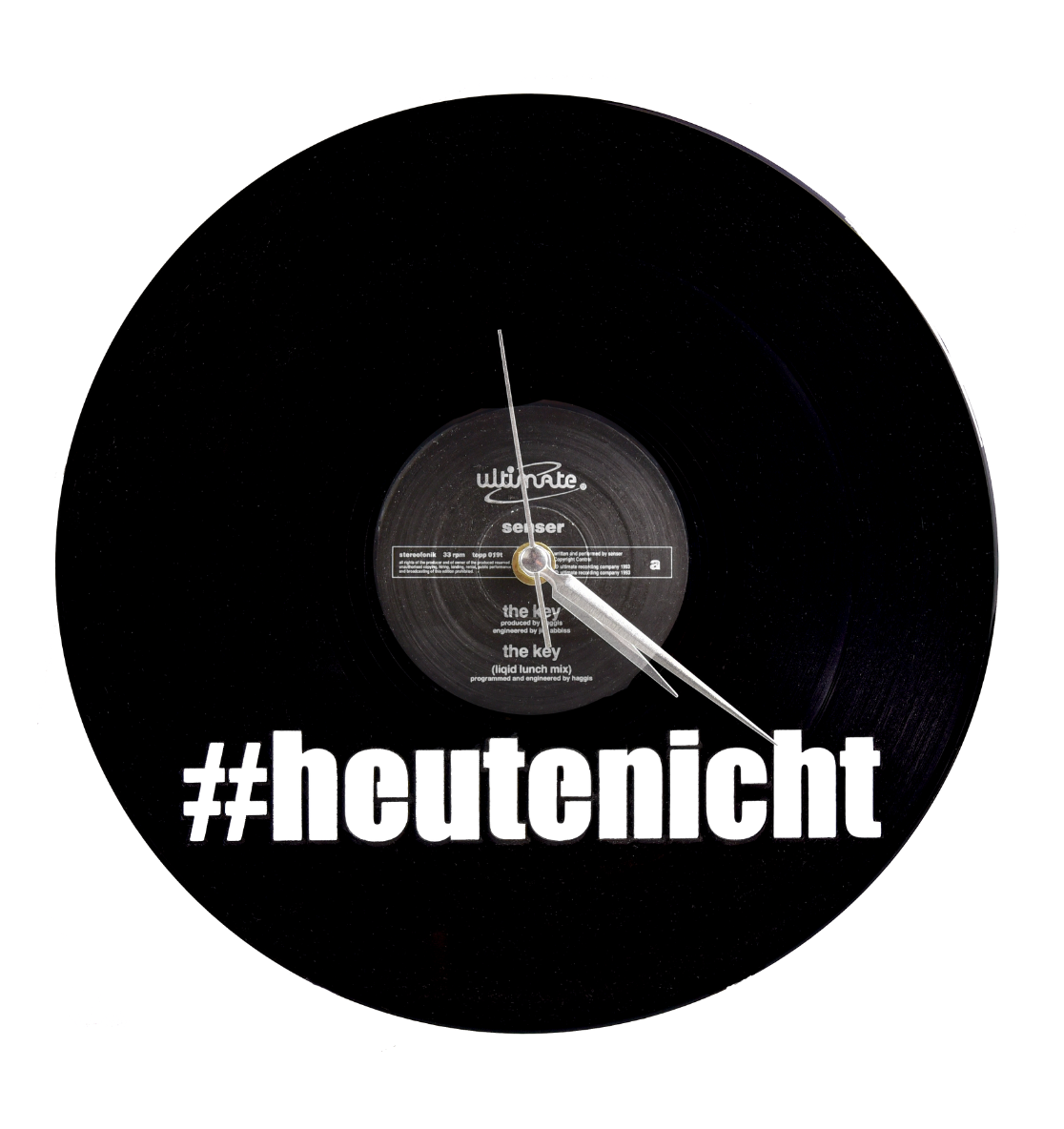 #heutenicht Wanduhr