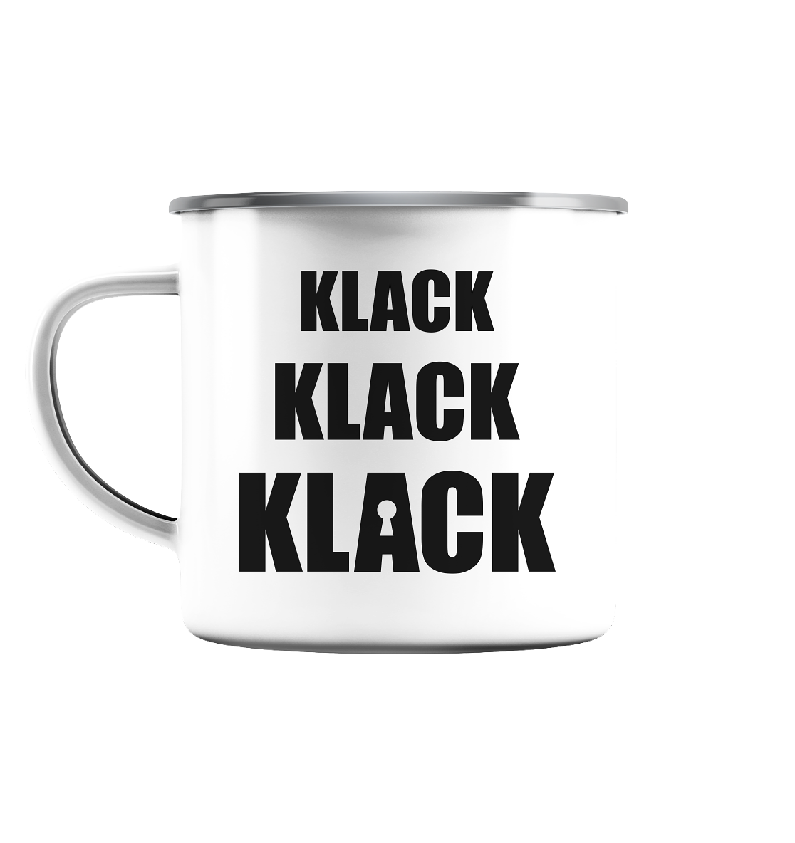 KLACK - Emaille Tasse