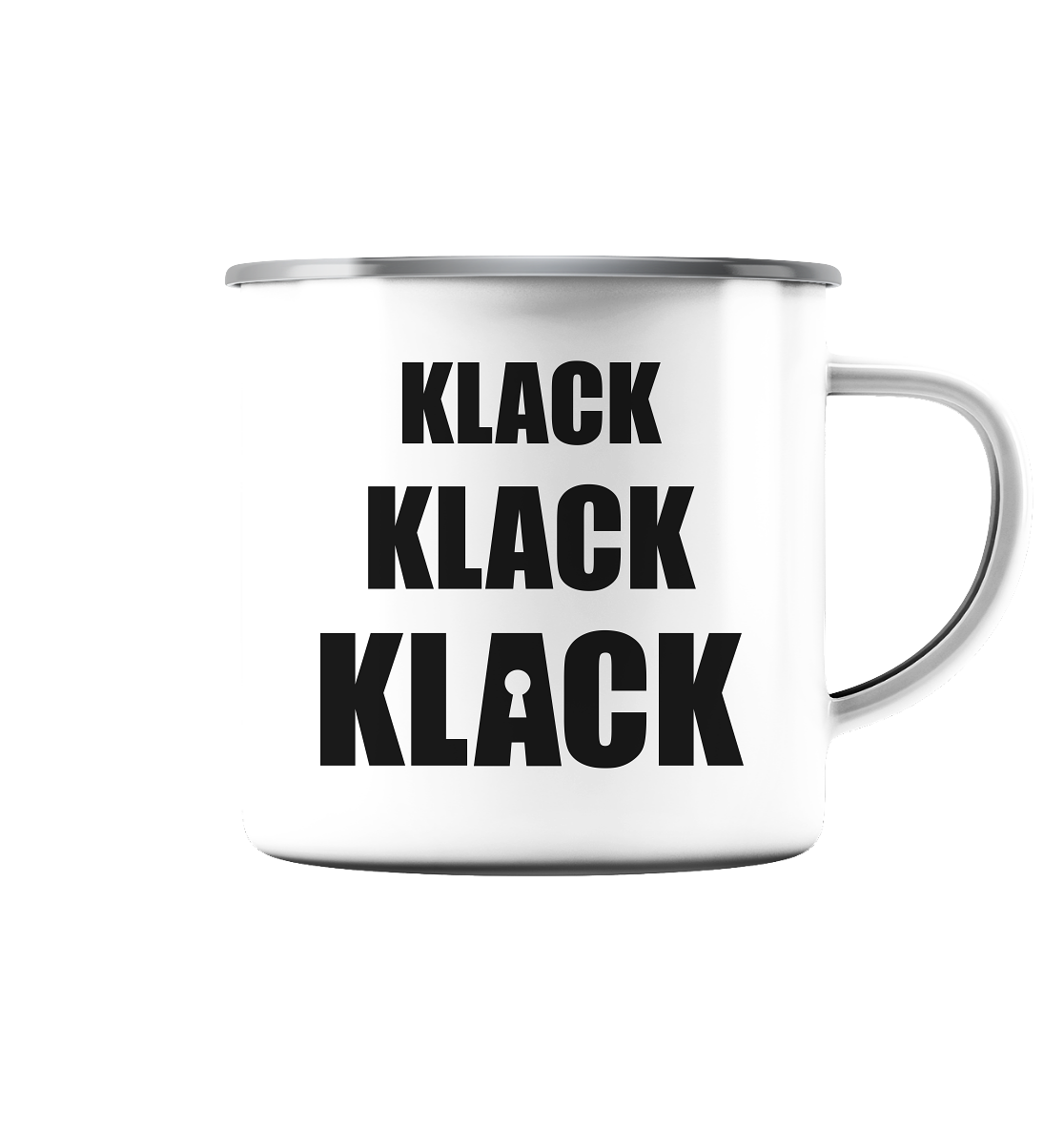 KLACK - Emaille Tasse
