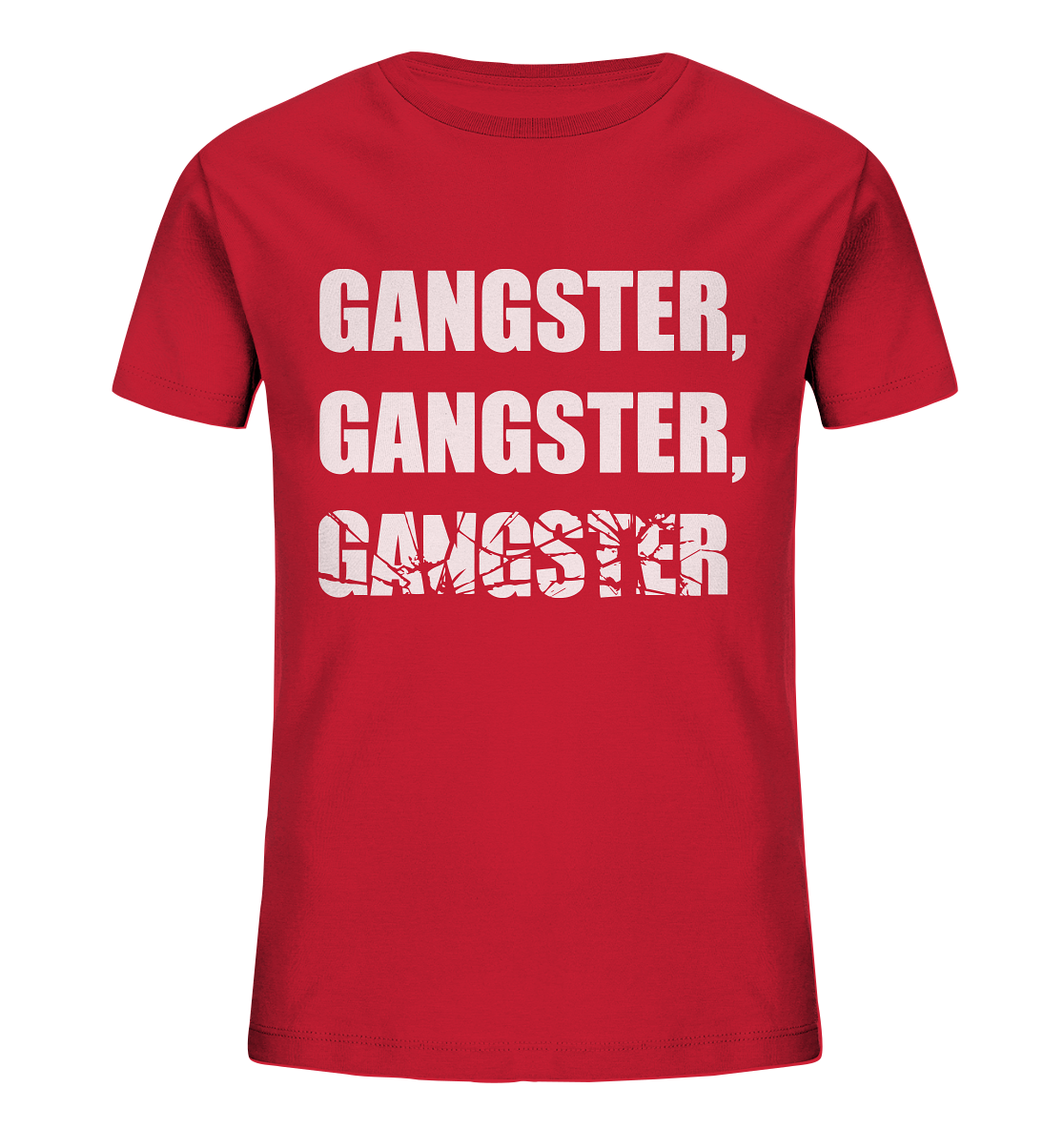 GANGSTER- Kids Organic Shirt