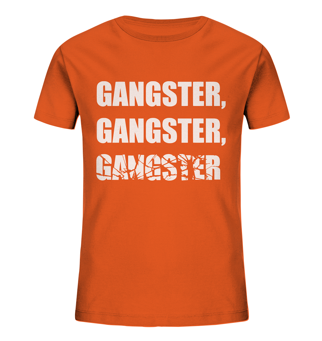 GANGSTER- Kids Organic Shirt