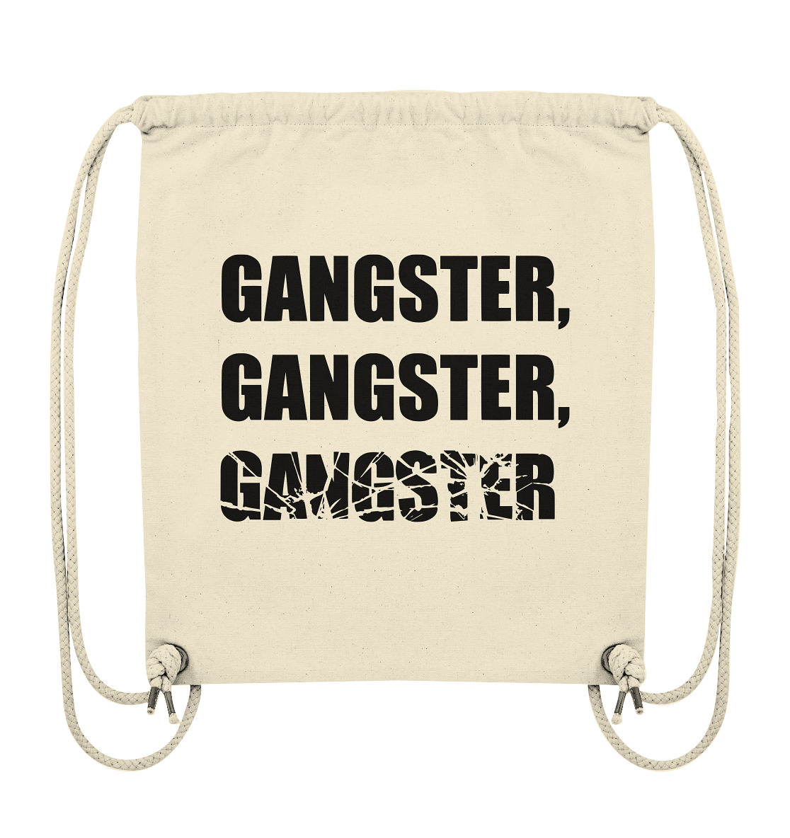 GANGSTER - Organic Gym-Bag